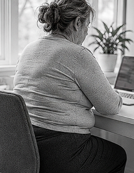Weak glutes from prolonged sitting
