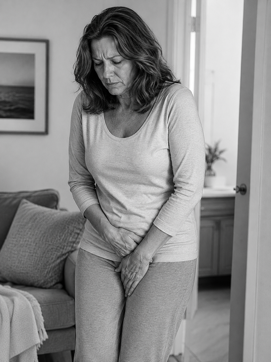 Bladder leaks when coughing, sneezing or laughing